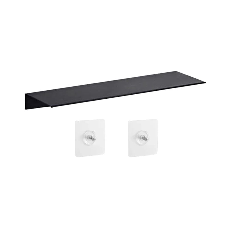 Floating Bathroom Shelf 30–50cm — Wall Mounted Storage Shelf for Modern Bathroom Organisation